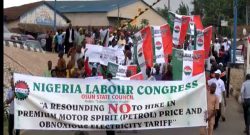 Nigeria Labour Congress, warning strike starts as against continuous economic hardship, activities in various government agencies have been grounded in Osun state. National Daily Newspaper gathered that the entrance gate of the Transmission Compan
