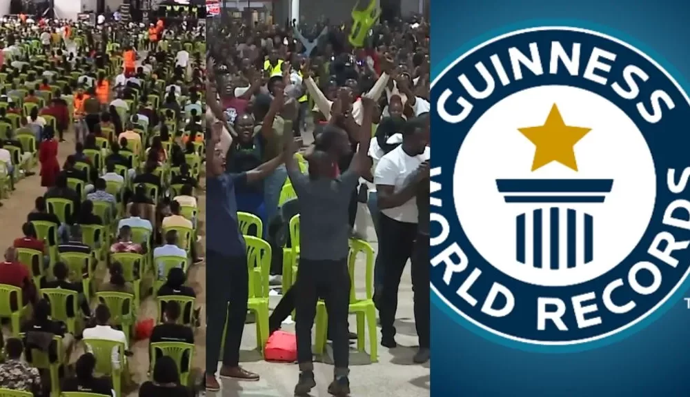 Ugandan group claps for 3 hours to break Guinness World Record