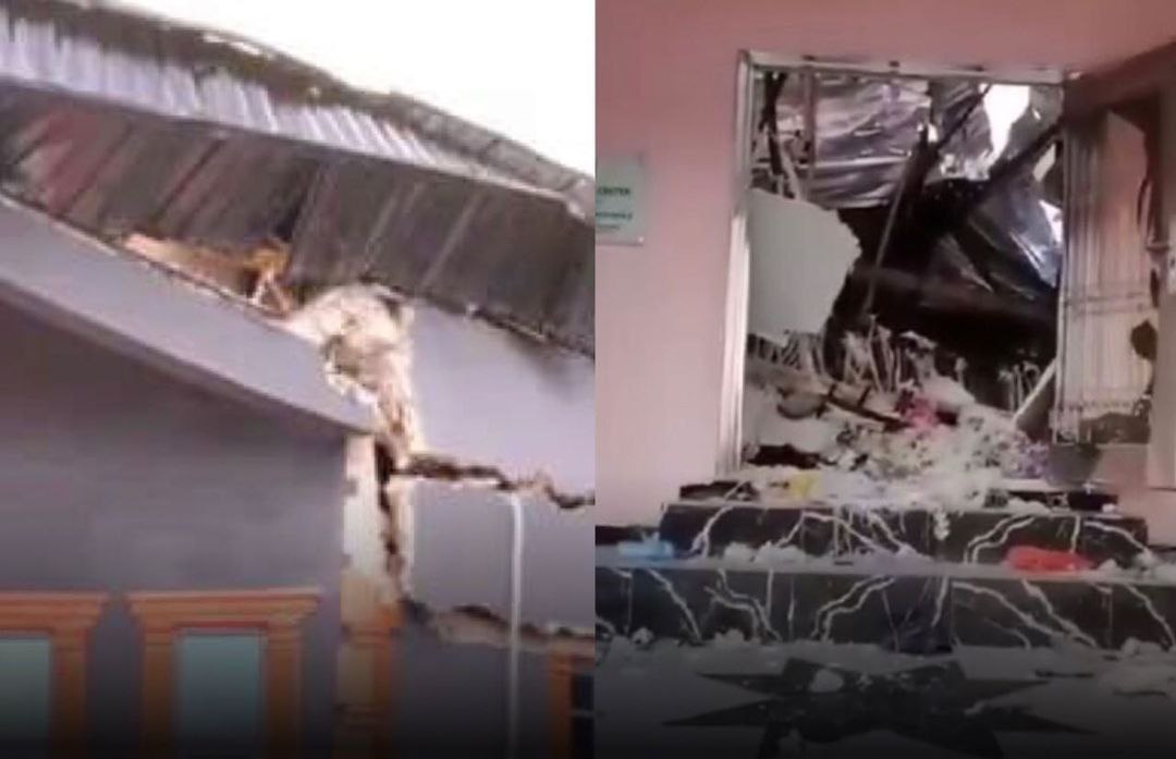 Event centre collapsed during burial ceremony, 6 guest hospitalised