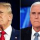 Trump reacts as Mike Pence drops out of presidential race