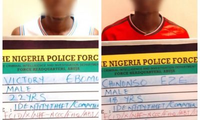 Two suspects nabbed over identity theft, criminal conspiracy
