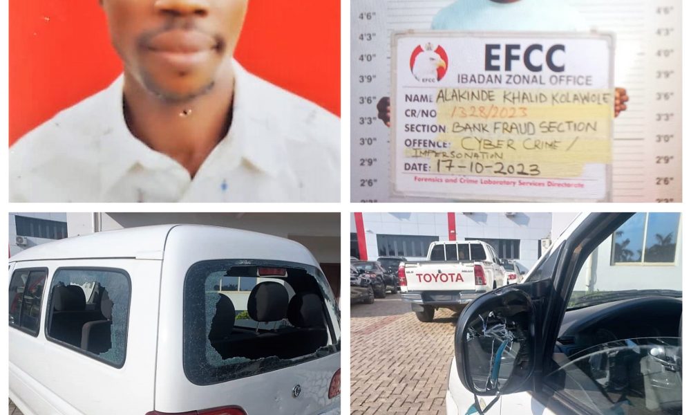 Students attack EFCC operatives in Ibadan, vandalize vehicles