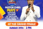 Billions expect miracles as Grandfinale of Healing Streams Live Crusade with Pastor Chris holds