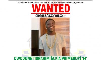 MOHBAD: Police declare Primeboy wanted, place N1m reward