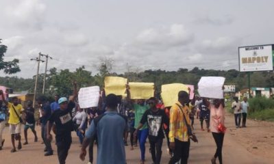 MAPOLY students protest tuition fee hike