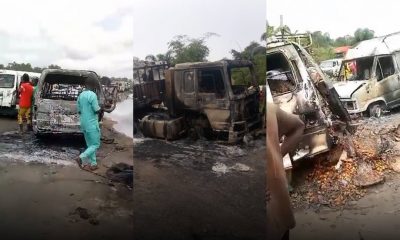 Many fuel scoopers burnt to death as tanker explodes on Benin-Sapele road