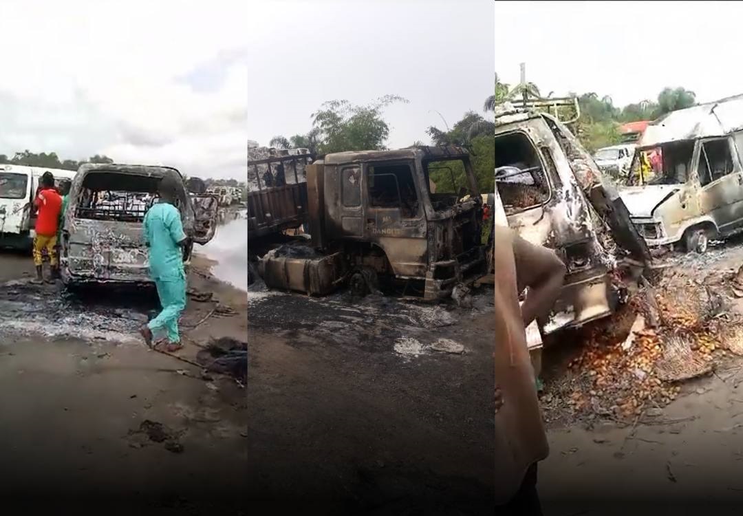 Many fuel scoopers burnt to death as tanker explodes on Benin-Sapele road