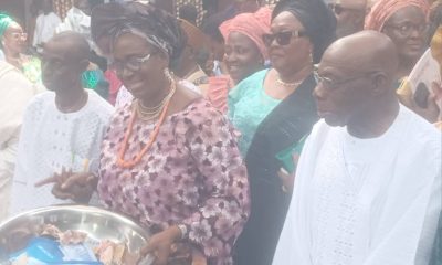 Obasanjo celebrates wife at 70