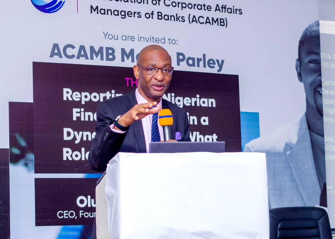 Awoyemi advocates reforms in financial reporting, collaboration with Banks