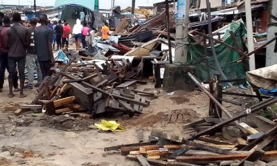  Lagos demolition shanties along Lagos-Badagry Expressway