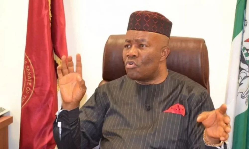 Akpabio emphasizes senate commitment to rule of law