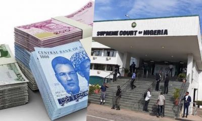 Just in: Old, new naira notes to co-exist, Supreme Court rules