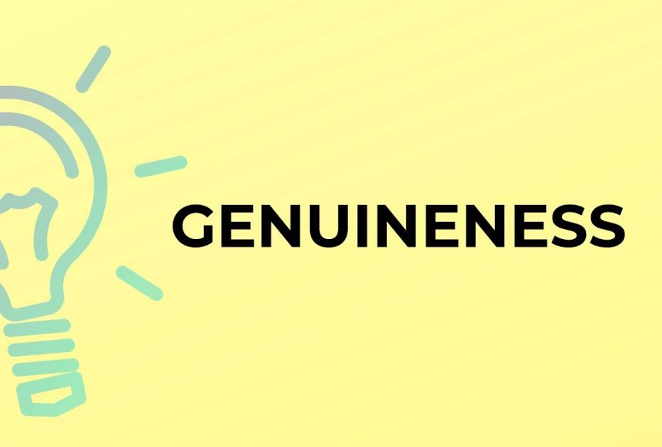 Genuineness: a pillar of character, a priceless treasure
