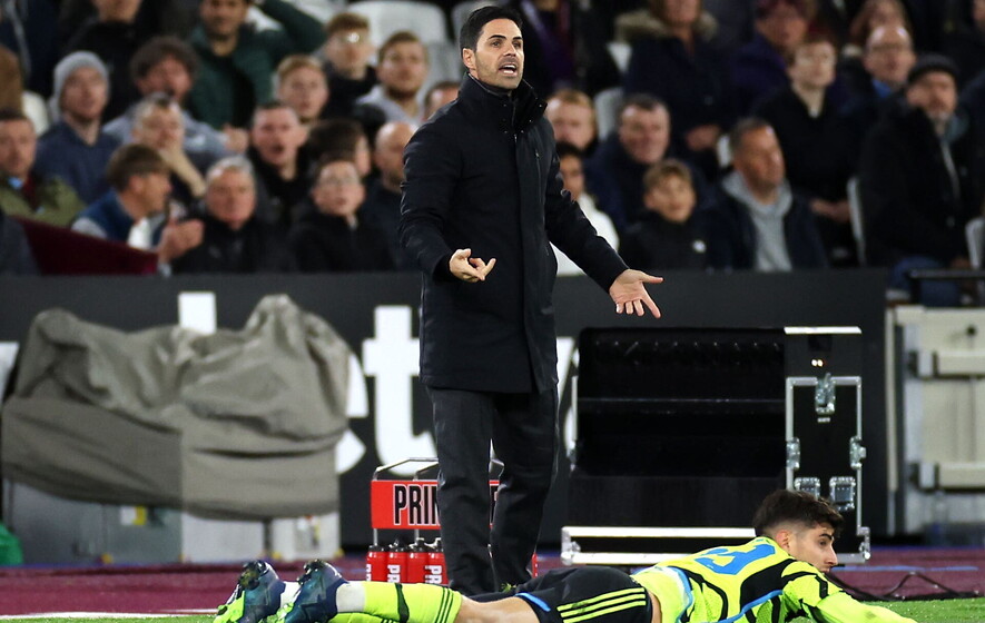 Arteta identifies key areas Arsenal must improve after 3-1 loss to West Ham