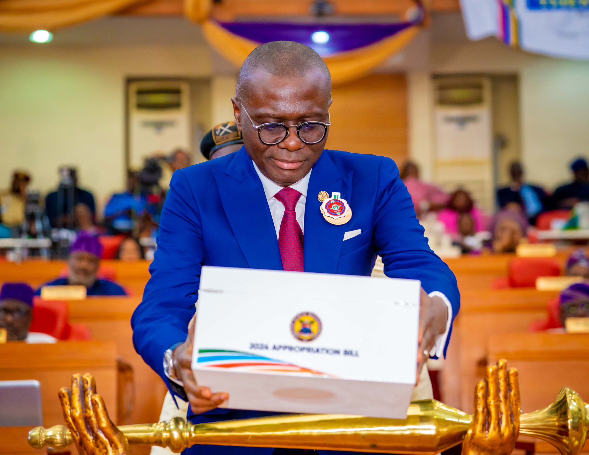 Infrastructure, education top as Sanwo-Olu presents N2.2trn budget to Assembly