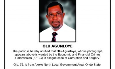 EFCC declares Olu Agunloye wanted for corruption, forgery