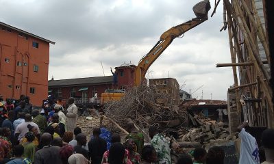 Death toll in Lagos building collapse reaches three