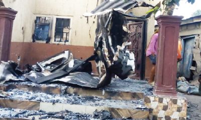 Fire razes late A’Ibom PDP Chairman’s house, kills wife, sister in-law