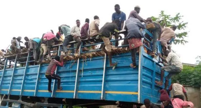 FRSC operatives to impound articulated vehicle carrying human beings, animals together