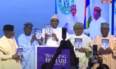 Tinubu, Gowon, Osinbajo attend book launch in Buhari's honour