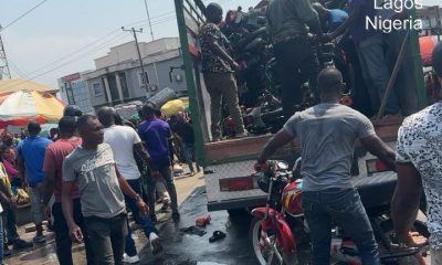  Lagos Taskforce impounds 344 motorcycles, vows to end okada operations