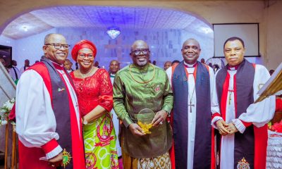 Anglican Church bestows 'Defender of faith' award on Oborevwori