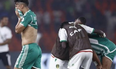 Algeria crash out of AFCON after 1-0 loss to Mauritania in Group D fixture