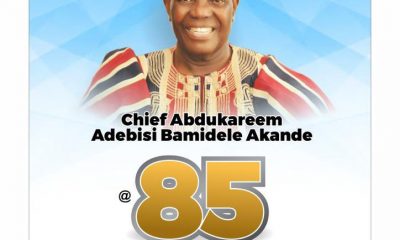 Sanwo-Olu congratulates Bisi Akande @ 85