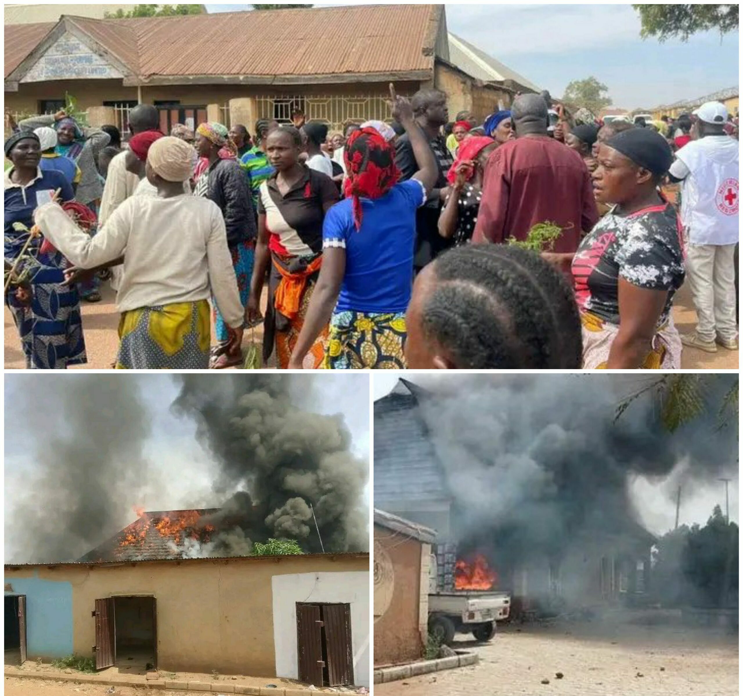 Residents flee as gunmen set ablaze church in Plateau community