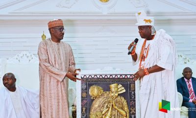 NNPC GCEO visits Oni of Ife