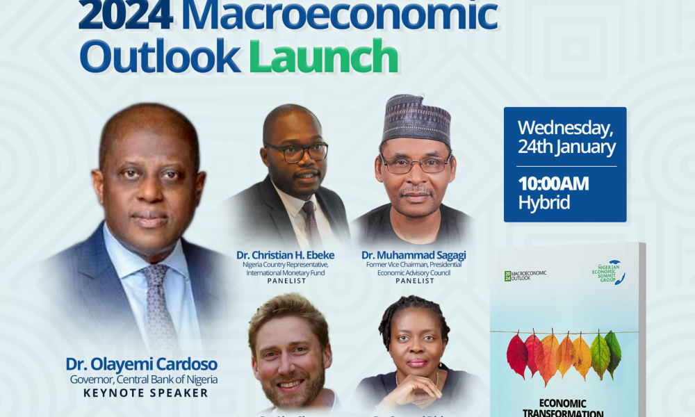 Nigerian Economic Summit Group calls for registration for NESG 2024 Macroeconomic Outlook Launch