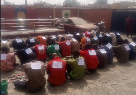 Amotekun arrests 19 suspected kidnappers, 17 others 