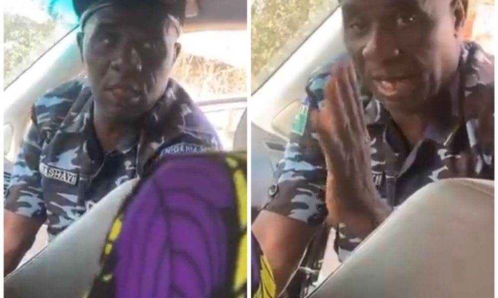 Police identify officer caught in viral video demanding bribe from motorist