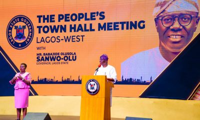 Sanwo-Olu engages stakeholders at Town Hall Meeting in Lagos West