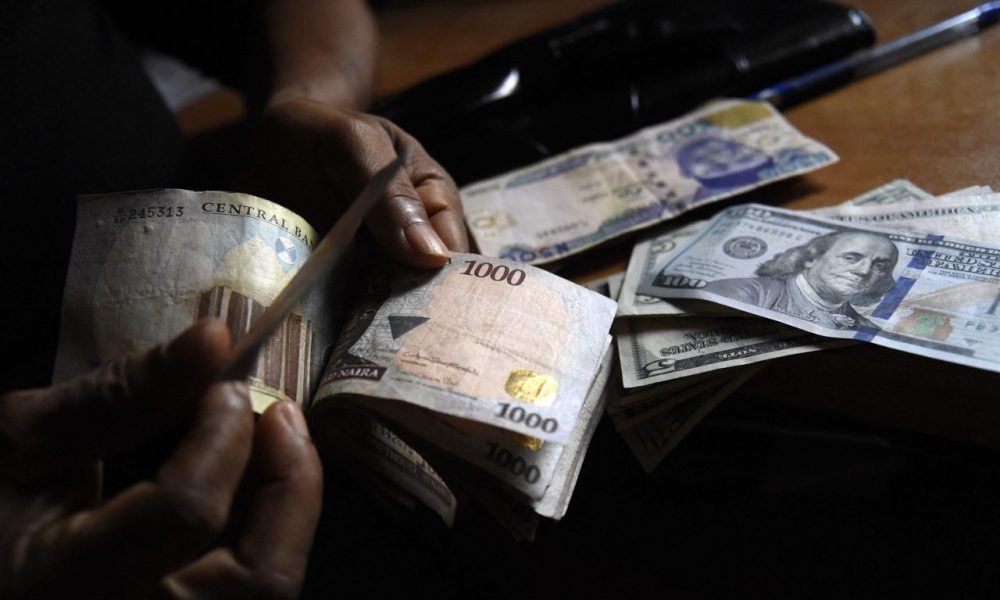 Naira trades below N600 to a dollar at official market