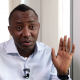 Sowore declares #RevolutionNow a reality