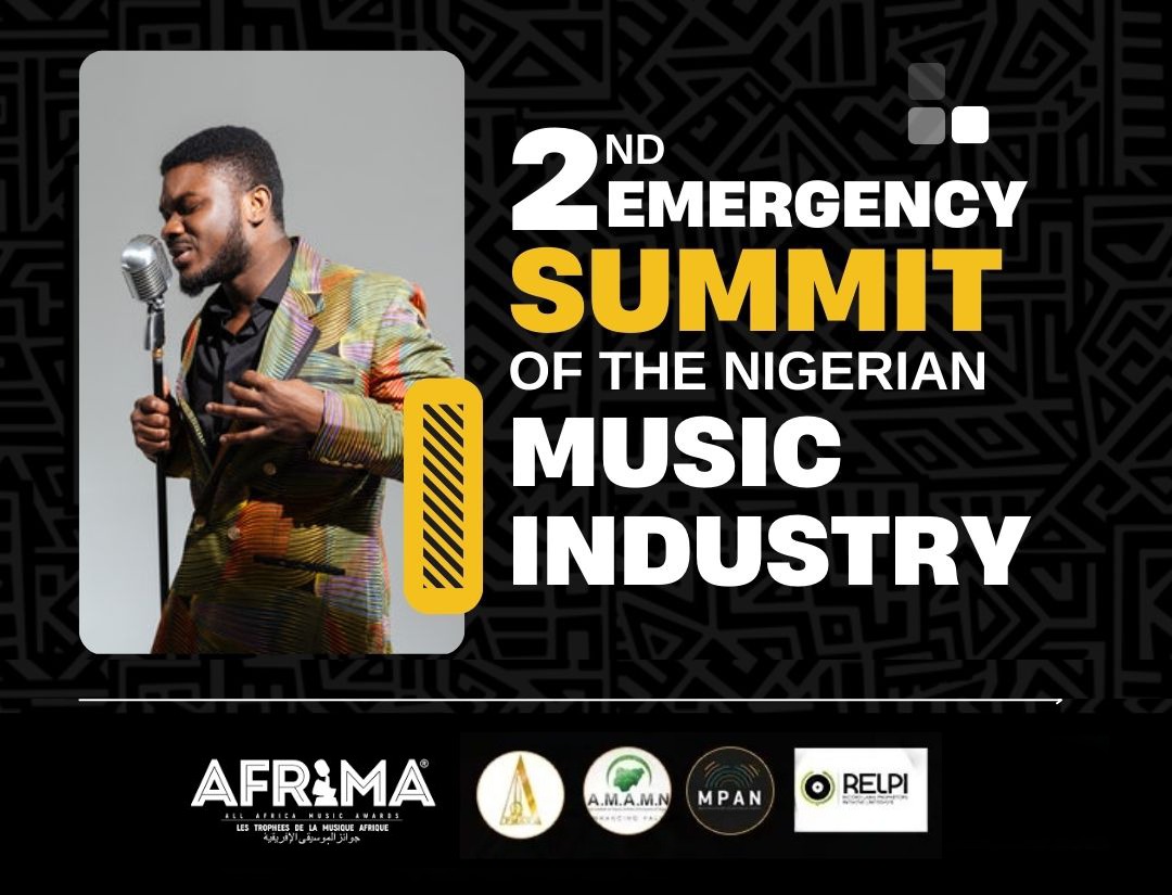 AFRIMA, PMAN, others release communique of 2nd Nigerian Music Industry Emergency Meeting