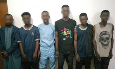 Police arrest six suspected armed robbers, recover weapons, ammunition