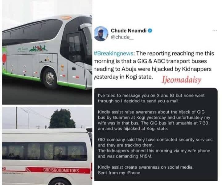 Sienna, not luxury bus, involved in Kogi kidnap incident – ABC Transport