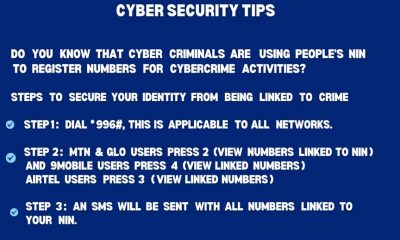 Police alert on cyber crime with NIN, provide cyber security tips