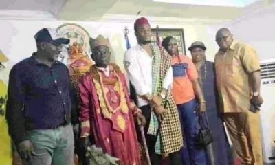 Nwabali bags chieftaincy title in his hometown