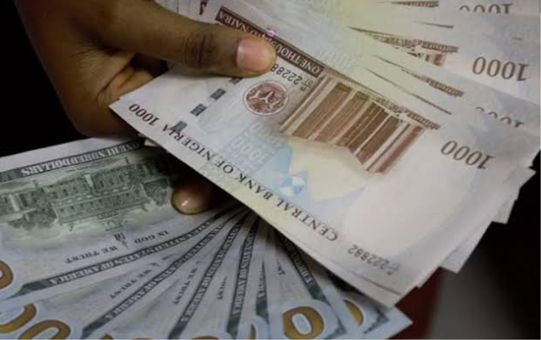 Naira hits new low, trades at N1,825/$