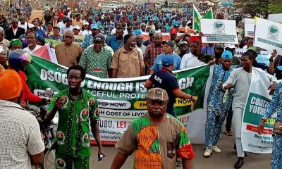 NLC: Protest rocks Osogbo over economic hardship