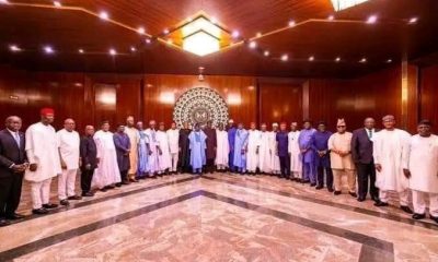 Major takeaways of Tinubu's meeting with governors at State House