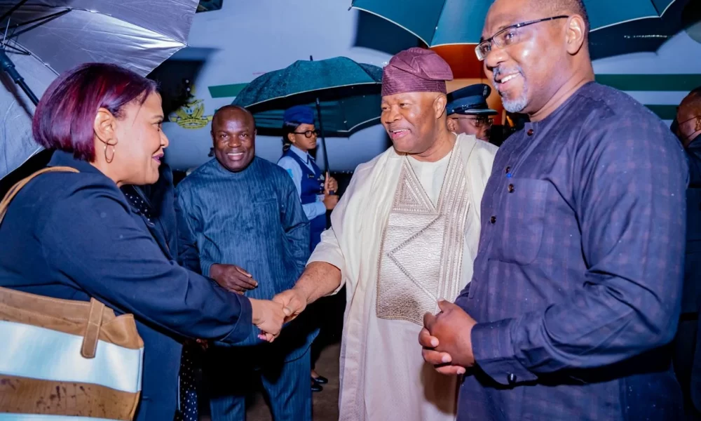 Akpabio leads presidential delegation to Hage Geingob’s funeral in Namibia