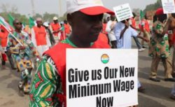 Minimum Wage, dollar value, in Nigeria 1981 - 2023