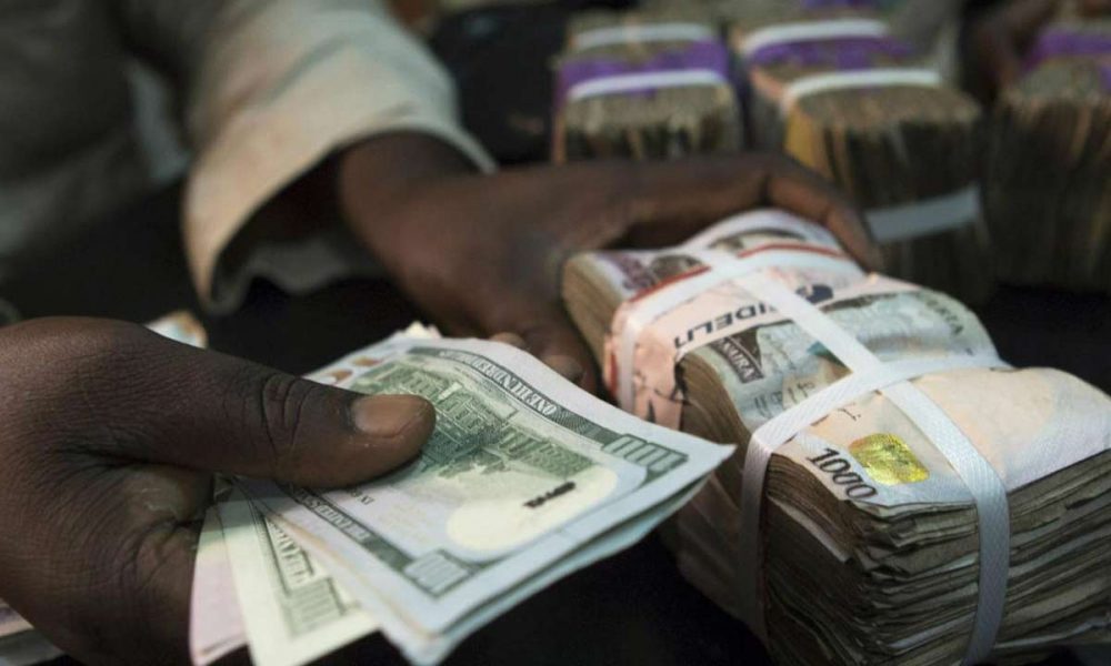 Naira gains N28.34 against the Dollar at official market