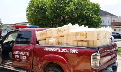 Lagos Mops Up Banned Styrofoam In Markets