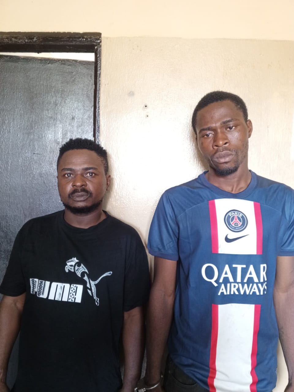 Police Arrest Suspects Stealing Phones from Tricycle Passengers