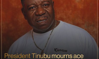 Tinubu mourns ace actors, John Okafor, Quadri Oyebamiji